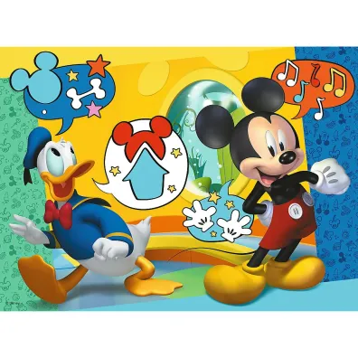 Puzzle 30 el. Myszka Miki i Weso�y Domek Trefl