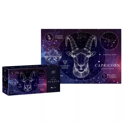 Puzzle 250 el. Zodiac Signs 10 Capricorn Interdruk
