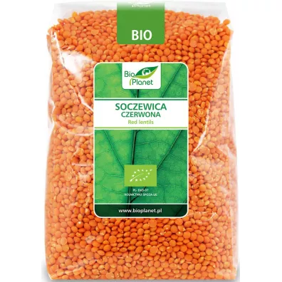 Bio Planet Soczewica czerwona 1 kg Bio