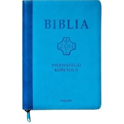 Biblia pierwszego Ko�cio�a z paginat. suwak b��kit