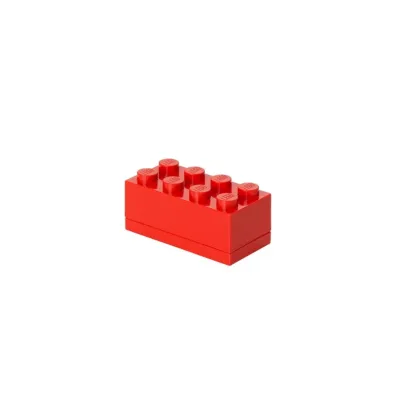 Minipude�ko klocek LEGO 8 Czerwone