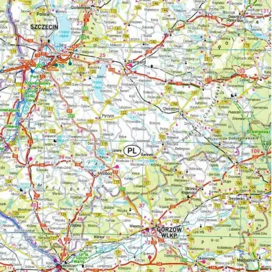 Europa Atlas samochodowy 1:800 000