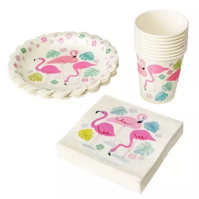 Rex London Trade Serwetki koktajlowe Flamingo Bay