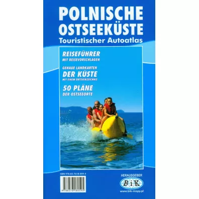 Polskie wybrze�e Ba�tyku 1:150 000