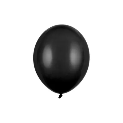 PartyDeco Balony Strong Pastel Black 30cm