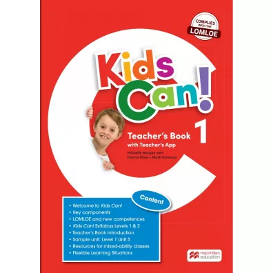 Kids Can! 1. Ksi��ka nauczyciela z kodem do aplikacji MEE - Donna Shaw, Mark Ormerod, Michelle Worgan