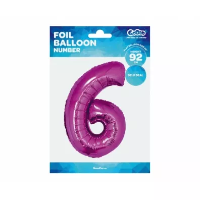 Godan Balon foliowy Cyfra 6