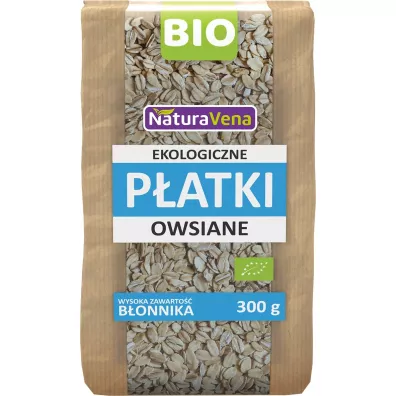 NaturaVena P�atki owsiane 300 g Bio