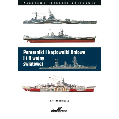 Pancerniki i kr��owniki liniowe I i II wojny �wiatowej - E. V. Martindale