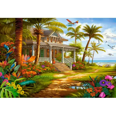 Puzzle 1500 el. Palm House Castorland