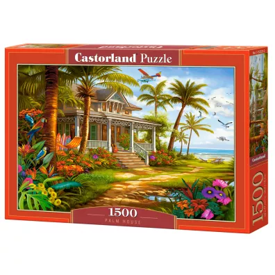 Puzzle 1500 el. Palm House Castorland