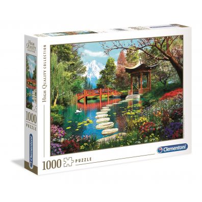Puzzle 1000 el. High Quality Collection. Ogrd Fuji Clementoni