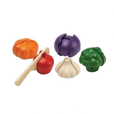 Zestaw warzyw w 5 kolorach Plan Toys