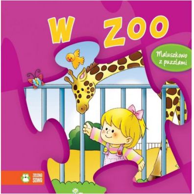 Puzzle W zoo Maluszkowo z puzzlami Zielona Sowa
