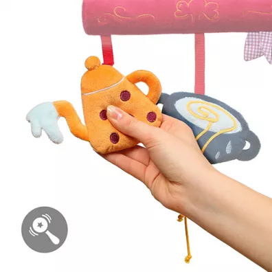 Babyono Zabawka edukacyjna - zawieszka do wzka Small cook