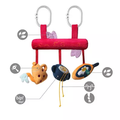 Babyono Zabawka edukacyjna - zawieszka do wzka Small cook