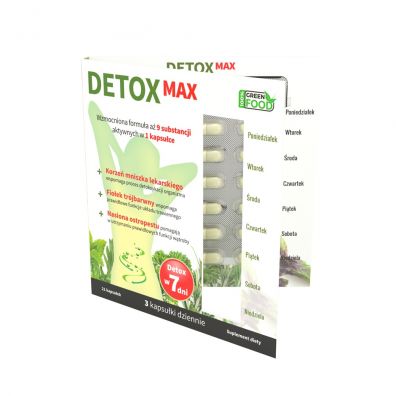 Noble Health Premium Wellness Detox Max suplement diety 21 szt.