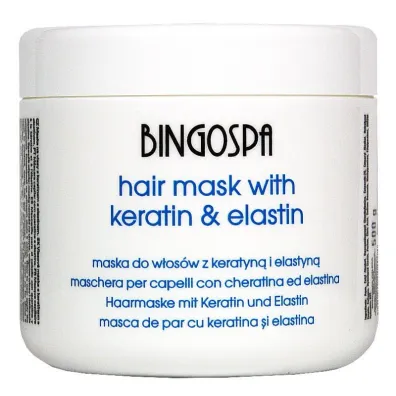 BingoSpa Maska do w�os�w z keratn� i elastyn� 500 g
