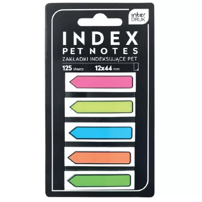 Interdruk Zak�adki indeksuj�ce Pet Strza�ki Neon