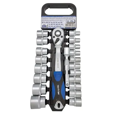 Adler Zestaw kluczy nasadowych 1/2" 21 el.