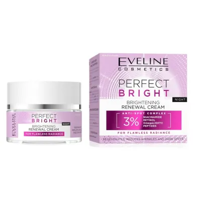 Eveline Cosmetics Perfect Bright rozja�niaj�co-odm�adzaj�cy krem do twarzy na noc 50 ml