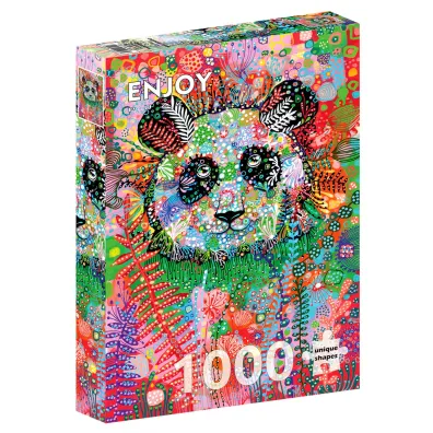 Puzzle 1000 Zagadkowa panda Enjoy