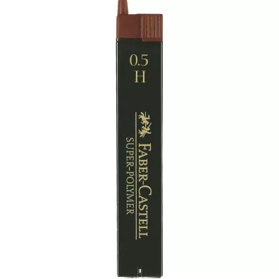 Faber-Castell Wk�ad grafitowy superpolymer 9065 0,5mm h 12 szt.