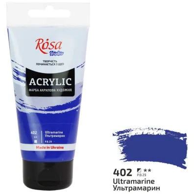 Rosa Farba akrylowa ultramarine 402 75ml
