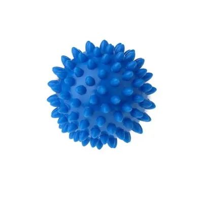 Tullo Fizjo Spiky Massage Pi�ka rehabilitacyjna niebieska 6,6 cm
