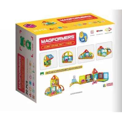 Magformers. Cube House �aba 20 element�w
