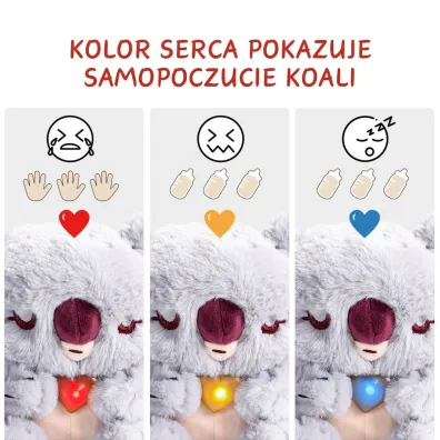 Top Bright Zabawka interaktywna Baby Koala 36m+
