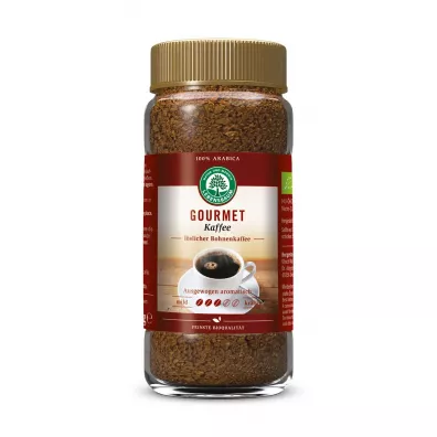Lebensbaum Kawa rozpuszczalna liofilizowana arabica gourmet 100% 100 g Bio