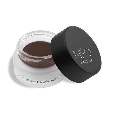 Neo Make Up Pro Cream Brow Maker pomada do brwi 02 Dark Brown 5 ml