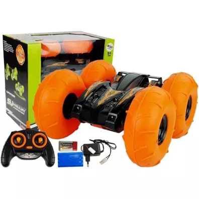 Autko RC podskakuj�ce czarne LeanToys