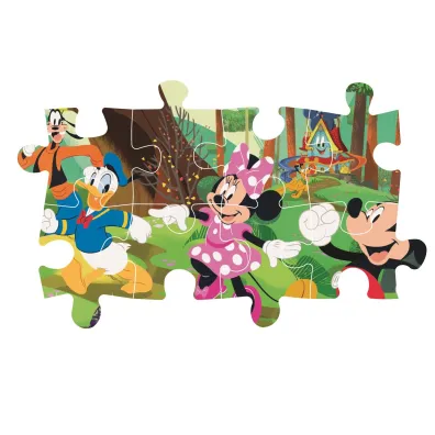 Puzzle 104 el. Maxi SuperColor. Mickey and Friends Clementoni