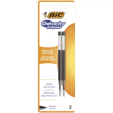 Bic Wk�ad Gel-ocity Original czarny 2 szt.