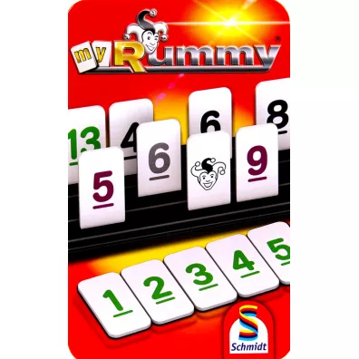 Rummy (w metalowej puszce) Schmidt Spiele-Gry