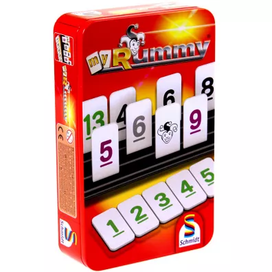Rummy (w metalowej puszce) Schmidt Spiele-Gry
