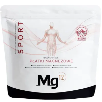Mg12 Sport P�atki magnezowe do k�pieli 1 kg