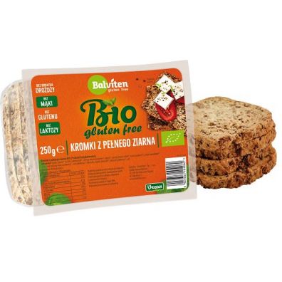Balviten Chleb z penego ziarna bezglutenowy 250 g Bio
