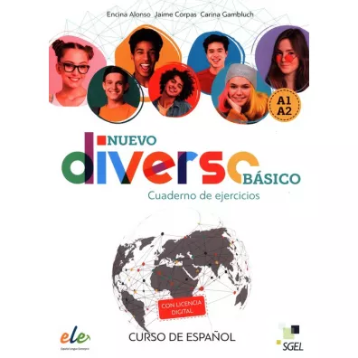Diverso basico Nuevo A1+A2. �wiczenia + online - Encina Alonso, Jaime Corpas, Carina Gambluch