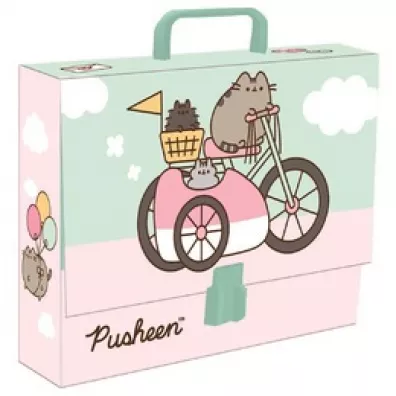 Teczka A4 z rczk Pusheen