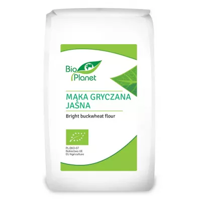 Bio Planet M�ka gryczana jasna 500 g Bio