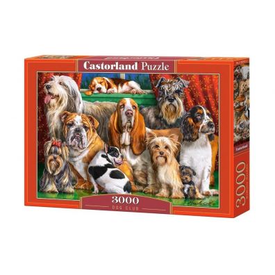 Puzzle 3000 el. Dog Club Castorland