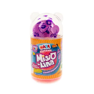 Misiolina masa plastyczna 2x50g + 2 foremki Epee