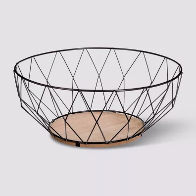 5five Simply Smart Metalowy kosz na owoce Diamond 28 cm