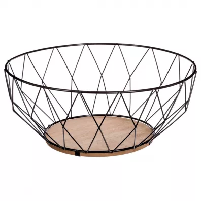 5five Simply Smart Metalowy kosz na owoce Diamond 28 cm