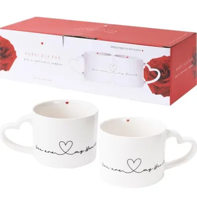 Be-Happy Gifts Zestaw kubk�w dla par - You Are My Heart