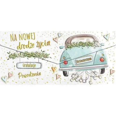 Koperta �lub Na nowej drodze �ycia