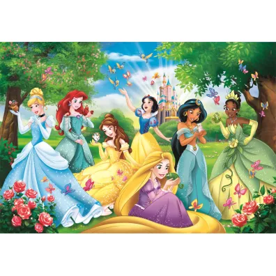 Puzzle 60 el. Maxi SuperColor. Princess Clementoni